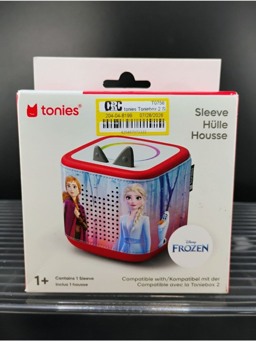 Disney Frozen Toniebox 2 Protective Sleeve Hülle Housse Anna & Elsa